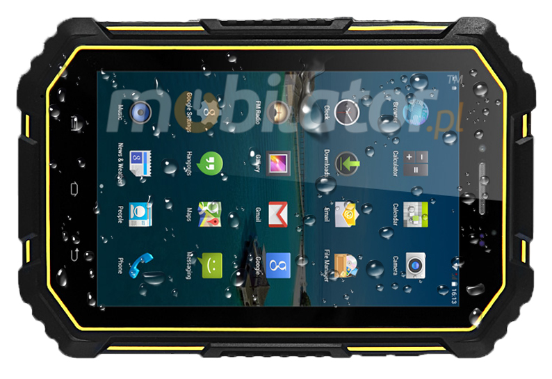 Odporny rugged tablet dla przemysu Android 7.0 MobiPad 760RA NFC IP68 4G  IP68 mobilator  umpc